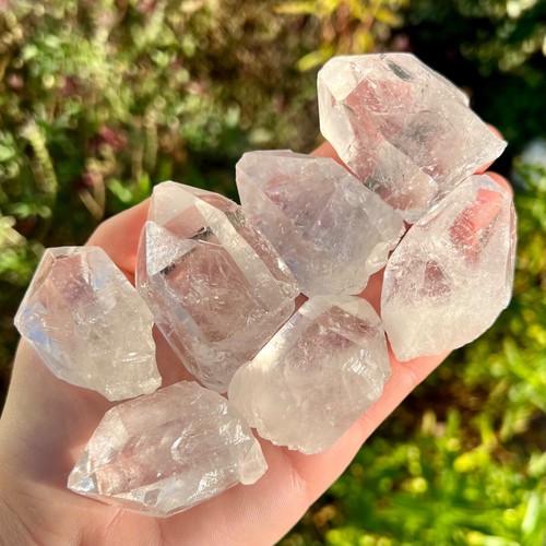 Natural clear quartz large raw - natural,