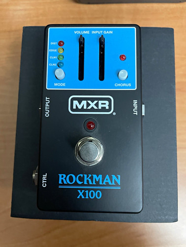 Mxr rockman x100 - mxr,