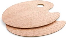 Wooden Paint Palette 2 pack
