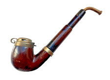 Vintage Helco Pipe with Metal