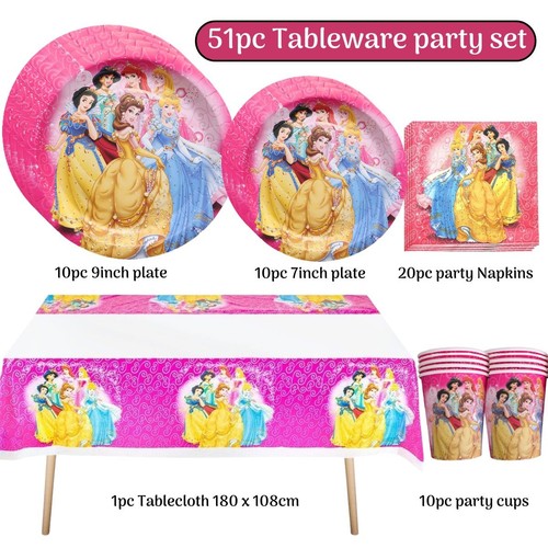 Disney princess tableware - disney,