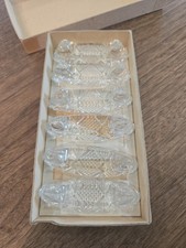 Art Deco Set Of 6 Crystal