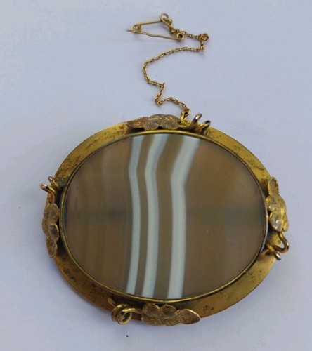 Victorian oval gold tone - oval,