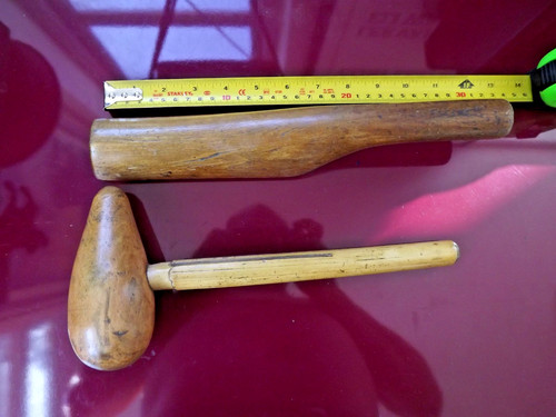 Vintage lead copper bossing - lead,