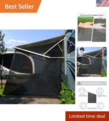 Durable rv sun shade - durable, 9'
