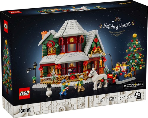 Lego icons holiday - icons, house
