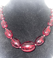 Antique Art Deco Oval Cherry