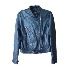Zara soft nappa leather biker - soft,