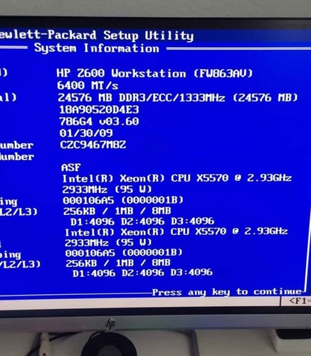Z600 workstation pc - workstation,