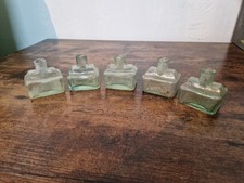 Victorian inkwells bottles - 5,