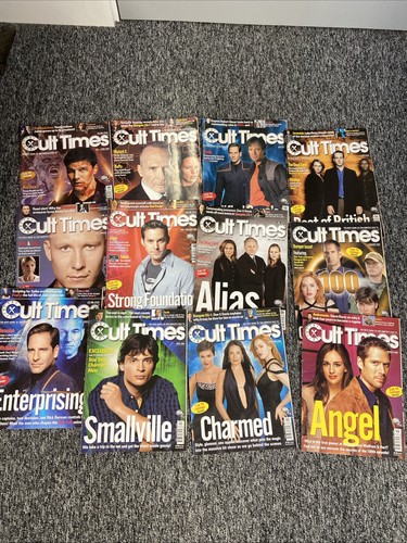 Cult times magazines lot - times,