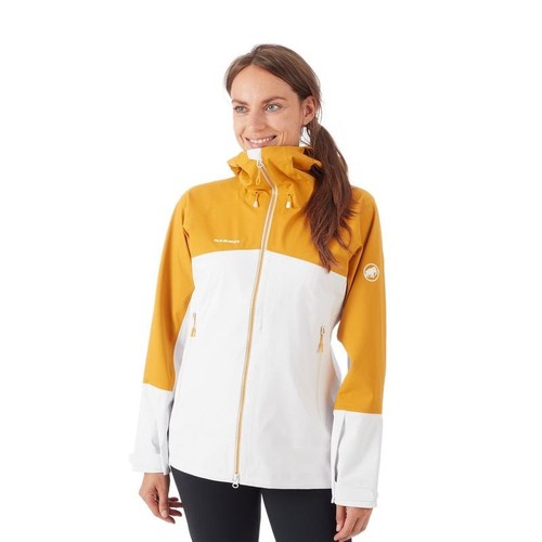 Women mammut jacket - jacket, yellow