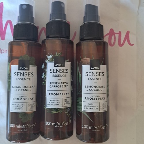 Room sprays home fragrance - x3,