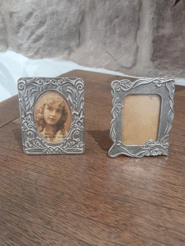 Vintage miniature metal floral - miniature,