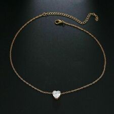 Women's Crystal Heart Necklace