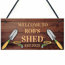 PERSONALISED Shed Sign Gift