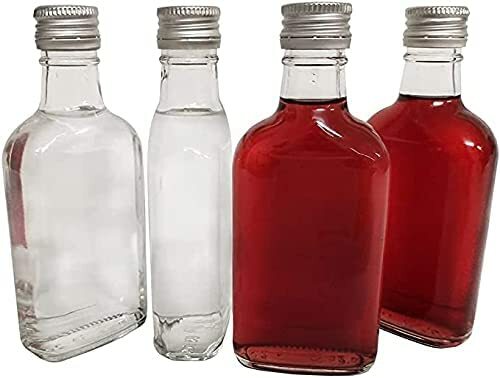 Flask glass bottles 200 - flask,
