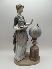 Lladro 5209 Teacher with Globe