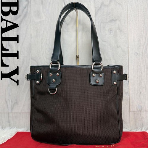 Bally logo nylon leather - logo,