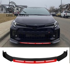 For Toyota Corolla Yaris/Vios Front Bumper Spoiler Lip Splitter Chin Body Kit