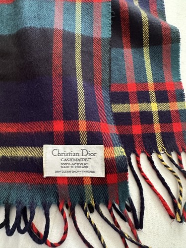 Vintage christian dior plaid - vintage,