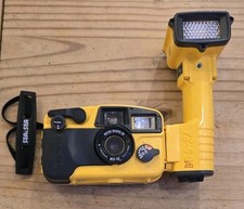 Sea & Sea Motor Marine35 MX-10 Underwater Camera and Yellow Sub40 YS-40A Strobe