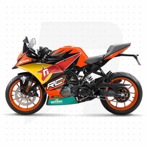 Graphics kit for ktm - graphics, rc