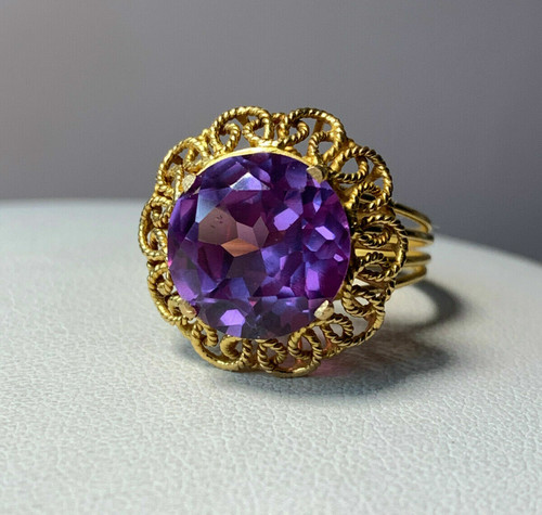 Vintage 18k gold color change - vintage,