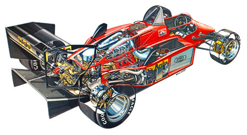 Ferrari 156 cutaway - a3, 85