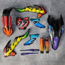 Plastics + Graphics KTM SX 65 2016-2023 Custom race number + name