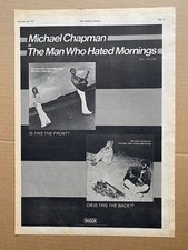MICHAEL CHAPMAN THE MAN WHO