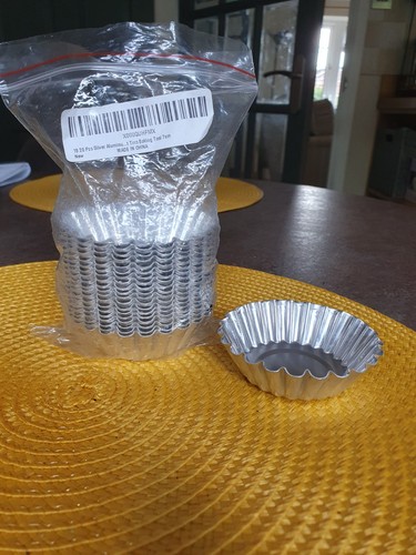 Fluted mini tartlet tins - mini,