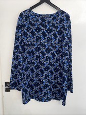 M&S Women's Navy Tunic Top