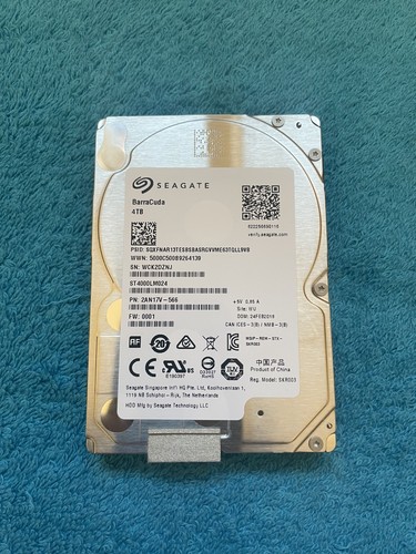 Hdd seagate st4000lm024 - hdd, 2.5"