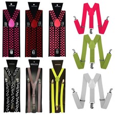 Mens Braces Heavy Duty Elastic