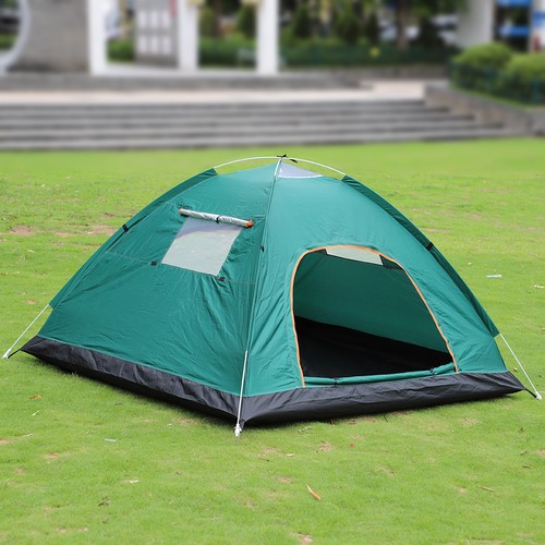 Camping tent man person - tent,