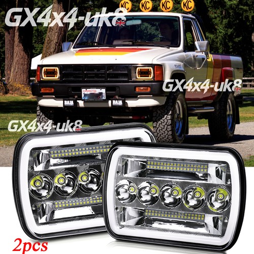 2pcs 5x7 7x6 led headlights - 2pcs,