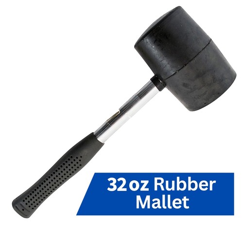 Rubber mallet 8oz - 8oz, 16oz