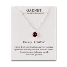 January birthstone - (garnet),