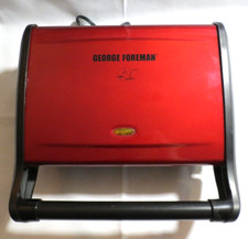 George Foreman Grill Red Model