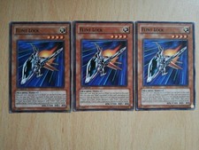 yugioh card - Flint Lock - TAEV-EN028 1ST EDITION 3 CARD PLAYSET