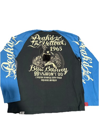 Peak yellow biker shirt size - peak'd,