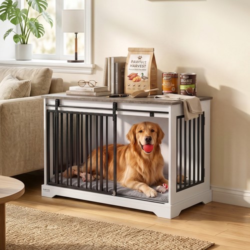 Pawhut 100 large dog - cm, crate