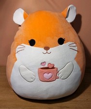 Squishmallows Erica the Peach Chinchilla 40cm LARGE Soft Toy 