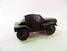 BENBROS TV SERIES 12 'ARMY DAIMLER SCOUT CAR'. VINTAGE. ORIGINAL. VGC. OLIVE.