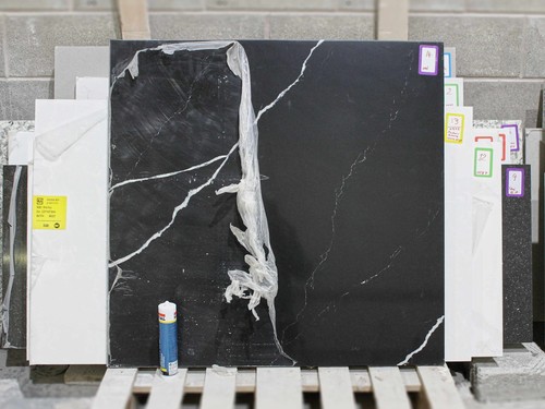 Unistone nero marquina quartz - nero,