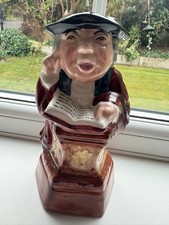 Vintage Staffordshire fine ceramics Toby jug — Judge