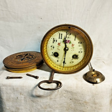 Antique clock movement for