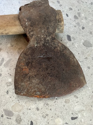 Vintage hand axe - hand,
