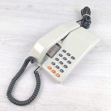 Vintage BT Viscount Landline Phone 1980s British Telecom Wired